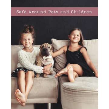 Baby Powder Natural Hair & Body Mist Spray, Pure Essential and Fragrance Oils, Alcohol-Free, Handmade in California, 0.5Fl Oz