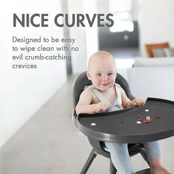 Boon Grub Adjustable Baby High Chair - Stylish & Functional