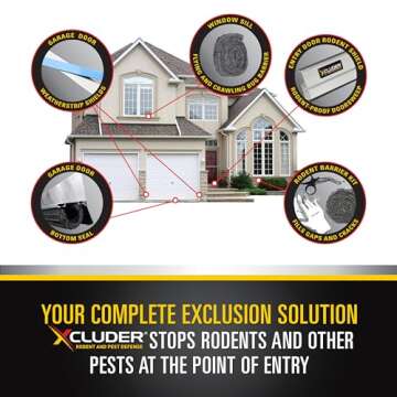 Xcluder 36" Low-Profile Door Sweep for Rodent Prevention