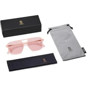 SOJOS Aviator Sunglasses - Trendy UV400 Shades for All