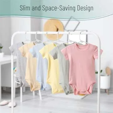 Mr. Pen- Plastic Kids Hangers, 10 Pack, Baby Hangers, Baby Hangers for Nursery, Baby Clothes Hangers, Baby Hangers for Closet, Kid Hangers, Kids Hangers Plastic, Childrens Hangers, Small Hangers.