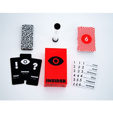 Oink Games Insider - Japanese Social Deduction & Guessing Game | Ideal Stocking Stuffer & White Elephant Gift | Ages 9+ | Fast-Paced Party Game with Hidden Roles