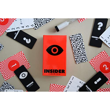 Oink Games Insider - Japanese Social Deduction & Guessing Game | Ideal Stocking Stuffer & White Elephant Gift | Ages 9+ | Fast-Paced Party Game with Hidden Roles