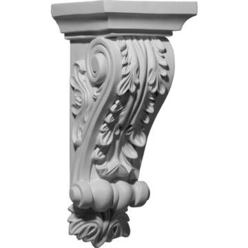 Ekena Millwork 5 1/4-Inch Damon Corbel - A Stylish Support Feature for Home Decor
