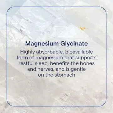 Trace Minerals Magnesium Glycinate 120mg - Powder Mix to Support Digestive Health - Aid Sleep & Muscle Relaxation - Highly-Absorbable Magnesium Supplement - Mixed Berry Lemonade, 180g (60 Servings)