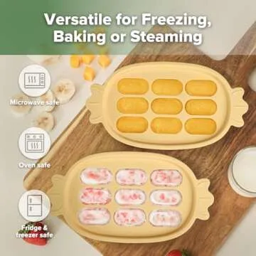 Haakaa Baby Popsicle Mold - Safe Food & Teething Tray