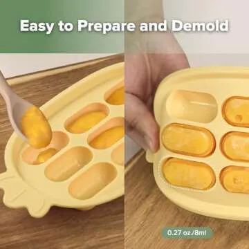 Haakaa Baby Popsicle Mold - Safe Food & Teething Tray