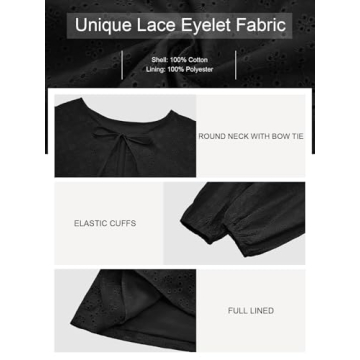 Tankaneo Tie Front Babydoll Blouse for Women