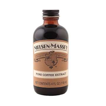 Nielsen-Massey Pure Coffee Extract for Baking and Cooking, 4 Ounce Bottle