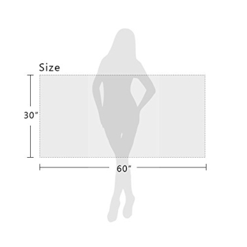 JML Luxury Hotel & SPA Bath Towels (2 Pack, 30"x60") - 350GSM High Density Fleece Towel Sets - Super Soft and Absorbent, Lint Free, Fade Resistant Oversized Bath Towel, Coral Fleece Camel