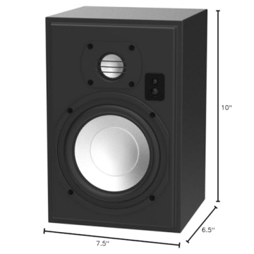 Vanatoo T1E Powered Bookshelf Speakers - The Ultimate Audio Experience