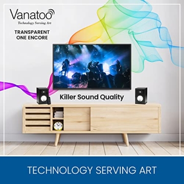 Vanatoo T1E Powered Bookshelf Speakers - The Ultimate Audio Experience