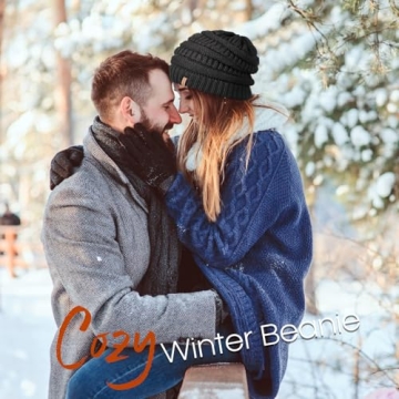 FURTALK Satin Lined Winter Beanie Hat for Women