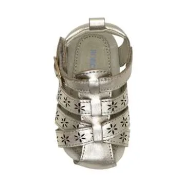 Robeez First Kicks Baby Girl and Unisex Sandals for Infant/Toddlers - 0-24 Months