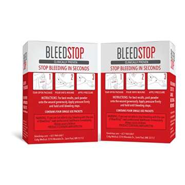 BleedStop™ First Aid Powder for Blood Clotting and Injury Management