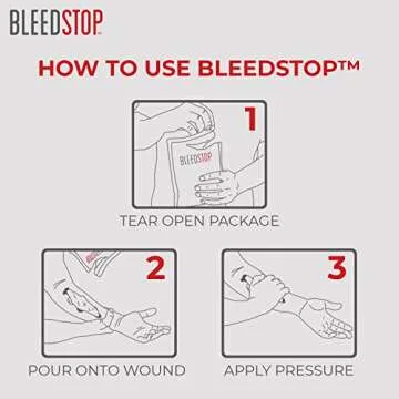 BleedStop First Aid Powder for Quick Bleeding Control
