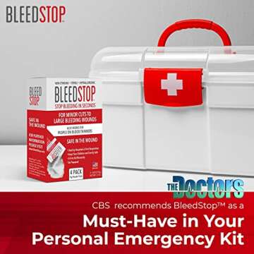 BleedStop First Aid Powder for Quick Bleeding Control
