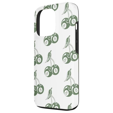 Chic JessiCase iPhone 13 Pro Cherry Case for Stylish Protection