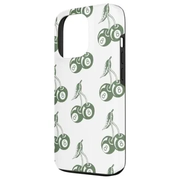 Chic JessiCase iPhone 13 Pro Cherry Case for Stylish Protection