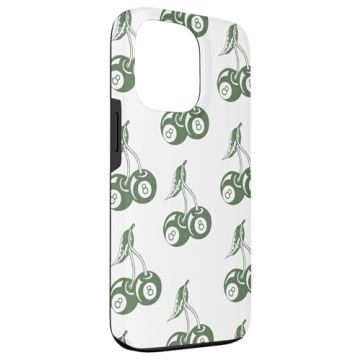 Chic JessiCase iPhone 13 Pro Cherry Case for Stylish Protection