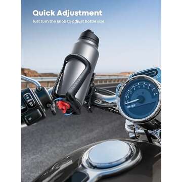 Lamicall Bike Water Bottle Holder for 2-2.75" Bottles