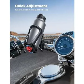 Lamicall Bike Water Bottle Holder for 2-2.75" Bottles