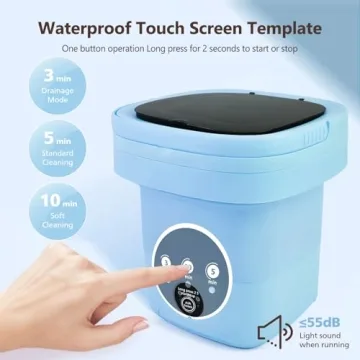 Mini Portable Washing Machine for Travel & Home