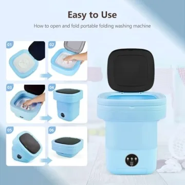 Mini Portable Washing Machine for Travel & Home