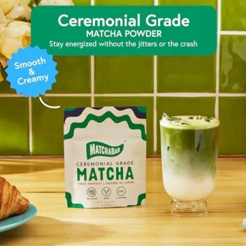 MatchaBar Ceremonial Grade Matcha Powder - Premium 30g