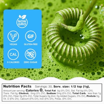 MatchaBar Ceremonial Grade Matcha Powder - Premium 30g