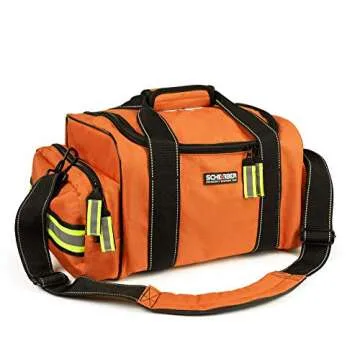 Scherber First Responder Fully-Stocked Large Professional Essentials EMT/EMS Trauma Kit | HSA/FSA Ap...