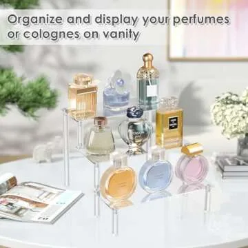 Elegant Acrylic Display Risers for Easy Organization