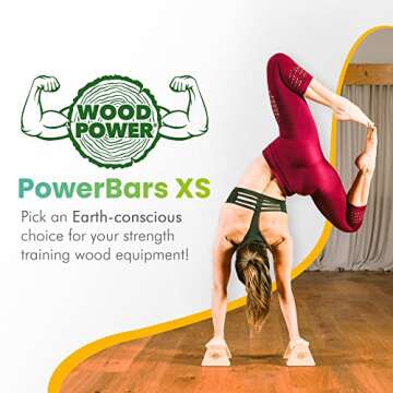 WOODPOWER PowerBars - Eco-Friendly Push Up Bars