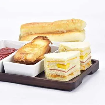 Eco-Friendly Ceramic Snack Serving Tray for Elegant Dining