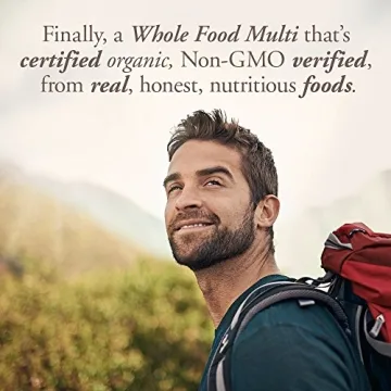 Vegan Multivitamin for Men - Organic & Non-GMO Formula