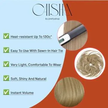 CAISHA Jumbo Braided Hairpiece for Effortless Style