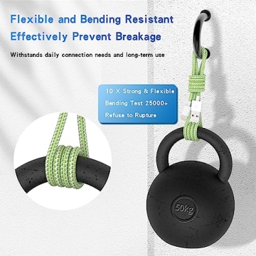 iPhone Charger Cord, [Apple MFi Certified] Lightning Cable, 6Pack (3/3/6/6/6/10 FT) Nylon Braided USB Charging Cable for iPhone 14/13/12/11 Pro Max/XS MAX/XR/XS/X/8/7/6s Plus, iPad