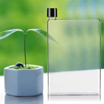 Tyenaza Flat Water Bottle Slim Leak Proof Handbag Bottle