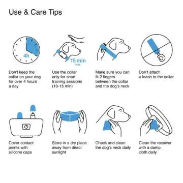 PetSpy M919 Dog Training Shock Collar for Large Dogs