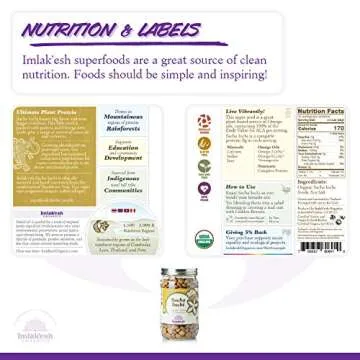 Imlakesh Organics Sacha Inchi Nuts - Vegan Protein Super-Nuts