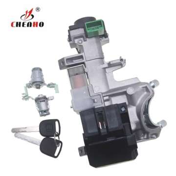 Ignition Switch Lock Cylinder Assembly Compatible with Honda Accord CRV Odyssey FIT 06350-SAA-G30 35100-SDA-A71 CHENHO 2003 2004 2005 2006 2007 2008
