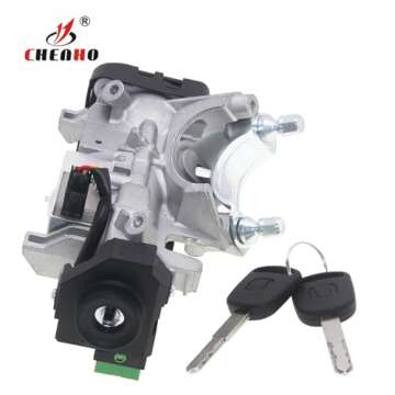 Ignition Switch Lock Cylinder Assembly Compatible with Honda Accord CRV Odyssey FIT 06350-SAA-G30 35100-SDA-A71 CHENHO 2003 2004 2005 2006 2007 2008