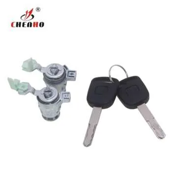 Ignition Switch Lock Cylinder Assembly Compatible with Honda Accord CRV Odyssey FIT 06350-SAA-G30 35100-SDA-A71 CHENHO 2003 2004 2005 2006 2007 2008