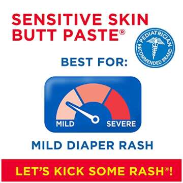 Boudreaux's Butt Paste Sensitive Skin Diaper Rash Cream