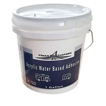 Class A Customs 9.5 ft TPO RV Rubber Roof Kit | 30 ft Long Complete Roof Kit | Motor Home Roof | Camper Roof | Trailer Rubber Membrane and Glue Roofing Kit