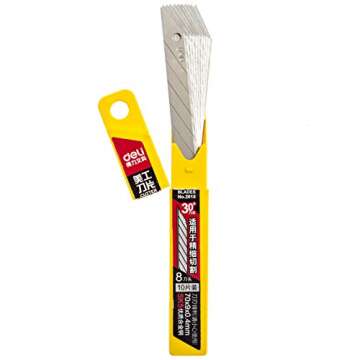 Vinyl Wrapping Accessory Kit | Plastic Squeegee with Felt Scratch Protector | Vinyl Slicing Tool | Retractable 30 Degree Blade Knife with 10 Blade Replacements