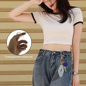 10Pcs Vintage Motel Key Tags Blank Clear Rhombus Retro Hotel Keychain Plastic Key Tags Kit Heat Transfer DIY Keychains