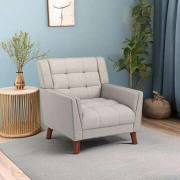 Mid-Century Modern Arm Chair by Christopher Knight Home