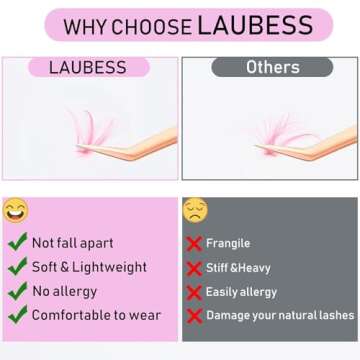 Colored Lash Clusters 40D Pink Individual Lashes D Curl Cluster Lashes Mixed Length Colored Lash Extensions Cluster Eyelash Extensions (Pink 40D-0.07D, 9-16mm)