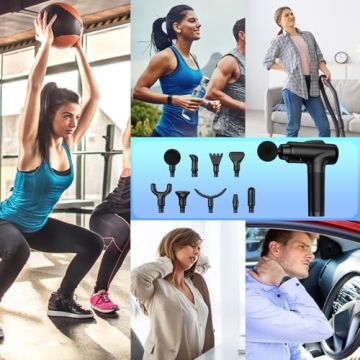 Olsky Massage Gun Deep Tissue Percussion Massager for Pain Relief